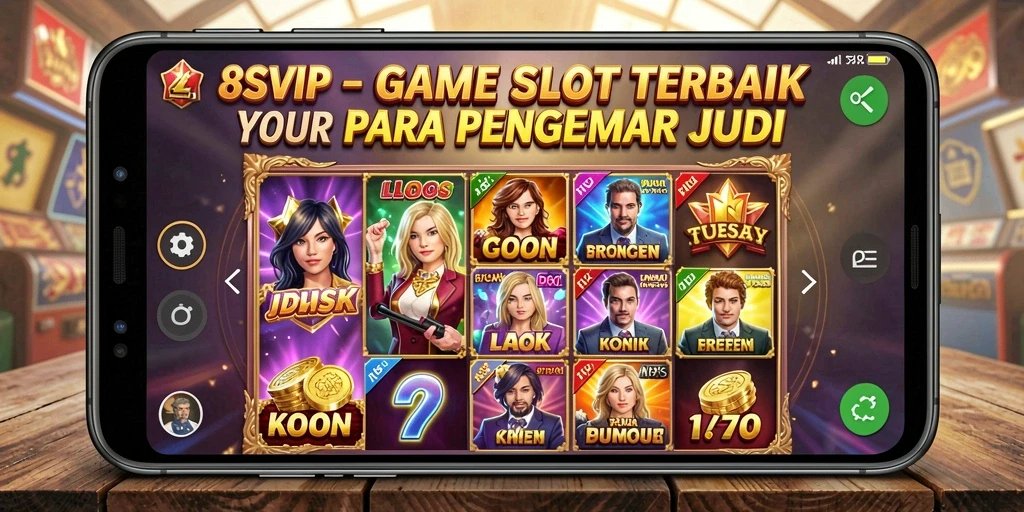 Screenshot menampilkan gameplay Slot yang seru dan mengasyikkan dari 8SVIP.