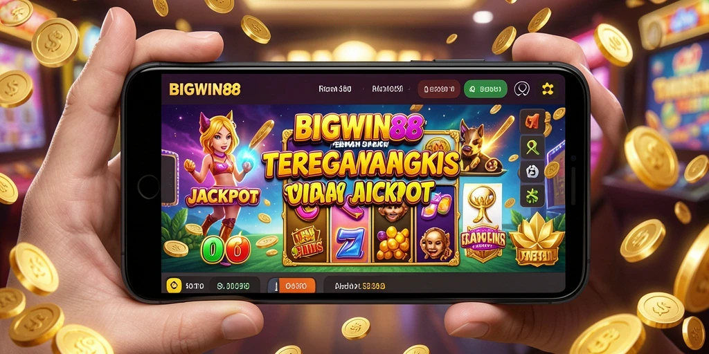 Tampilan gameplay mendebarkan di BIGWIN88 yang penuh warna.