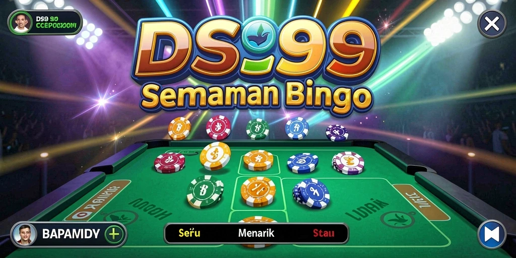 Screenshot game DS99 menunjukkan keseruan bermain Bingo.