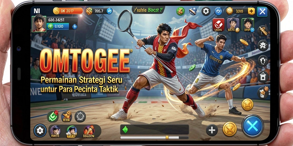 Tampilan gameplay OMTOGEL yang menantang dan strategis.
