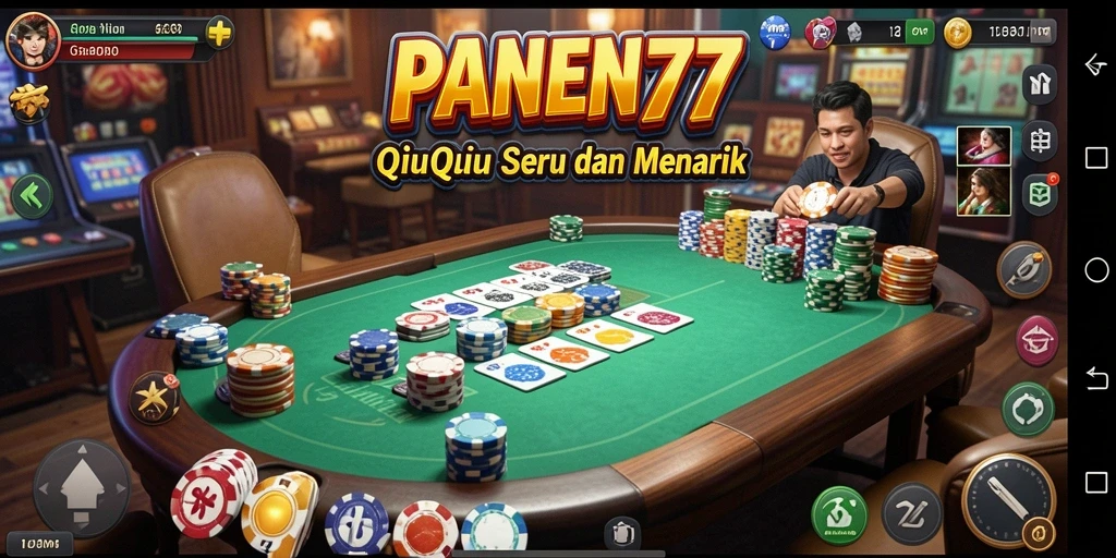 Tampilan gameplay seru PANEN77 dengan interaksi pemain yang menarik.