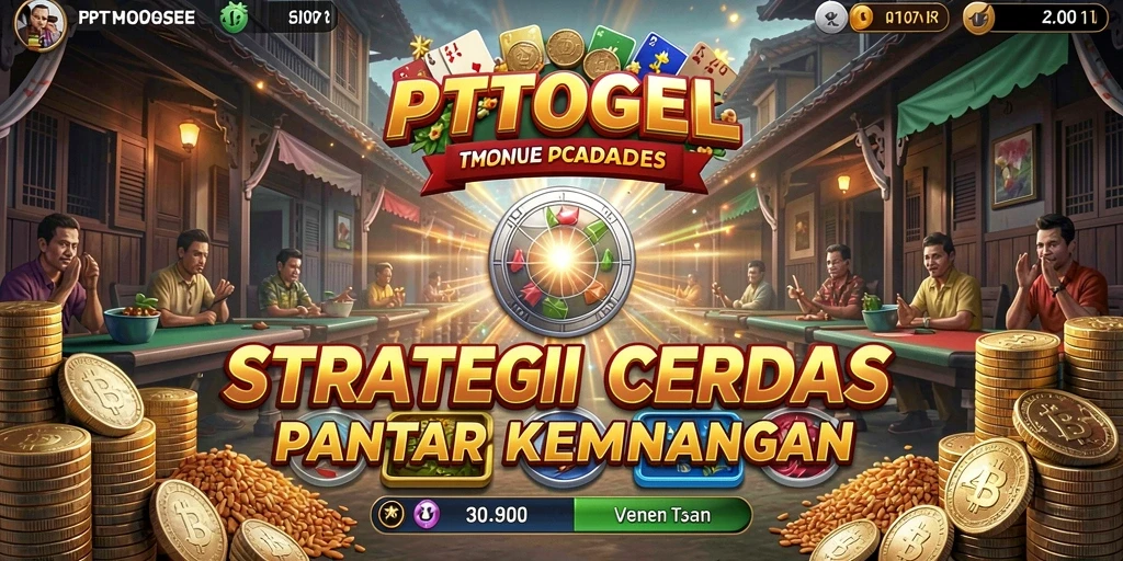 Tampilan gameplay menegangkan dan strategi dari PTTOGEL.