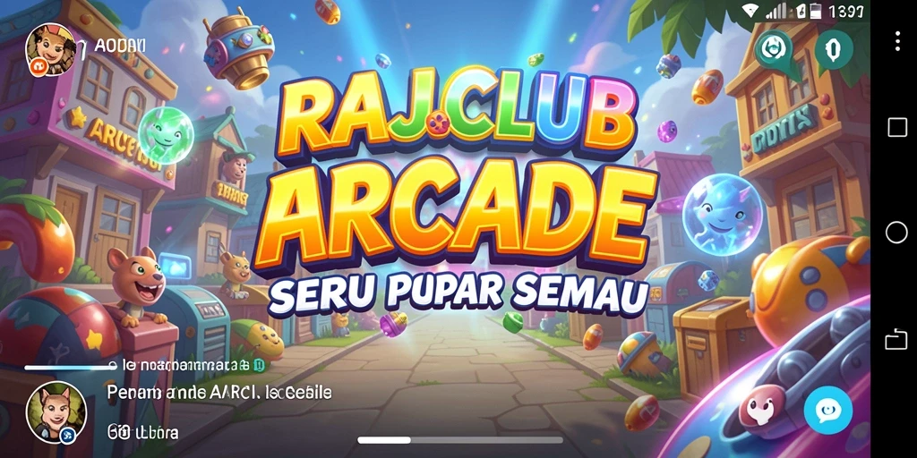 Tampilan gameplay RAJACLUB yang seru dan penuh tantangan.
