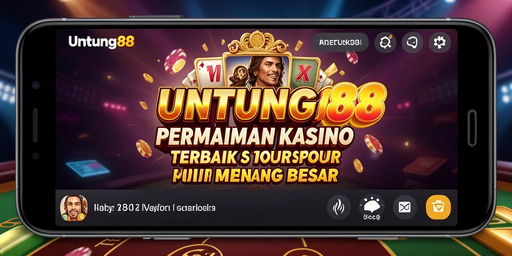 Screenshot UNTUNG88 menampilkan gameplay Kasino yang seru dan interaktif.